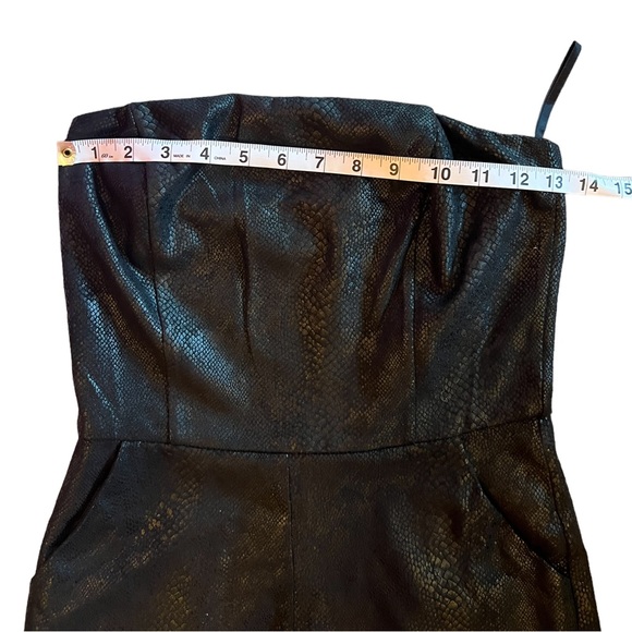 NWT Sophie & Kate Snake Skin Strapless Romper - Picture 9 of 11